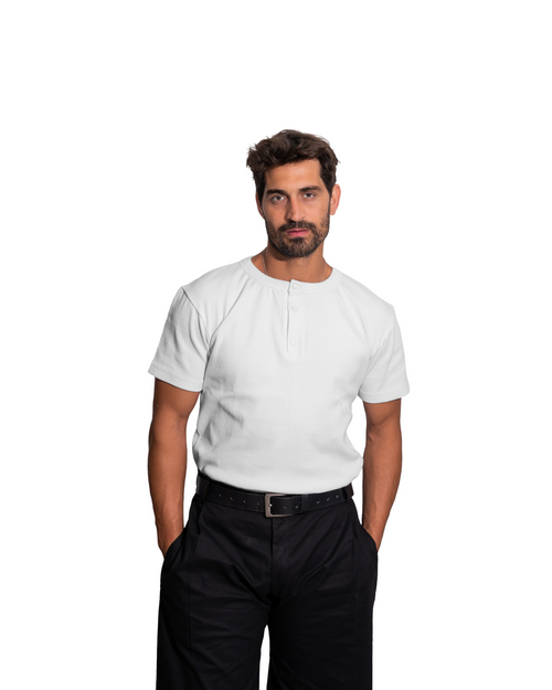 Henley Off-White T-shirt