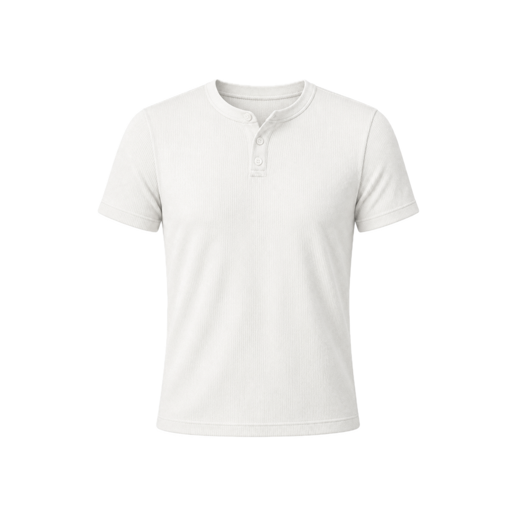 Henley Off-White T-shirt