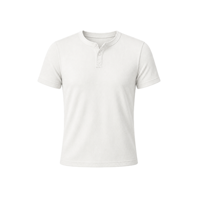 Henley Off-White T-shirt